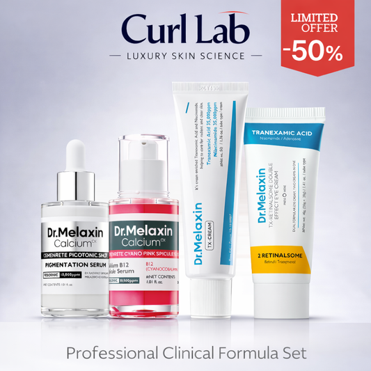 Curl Lab - Advanced Pink Spicule Firming & Skin Density Renewal Set – Spring Edition