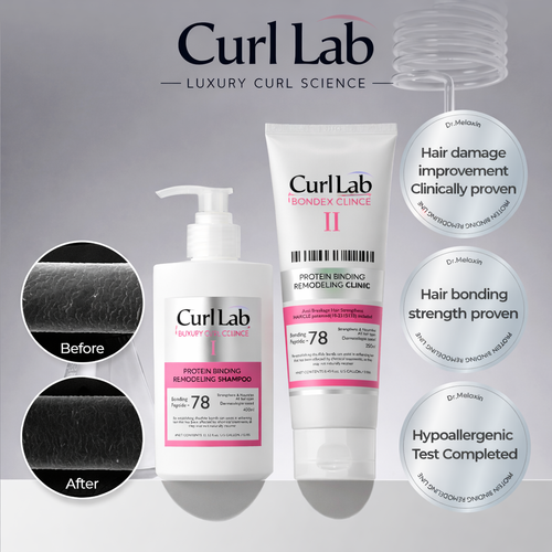 Curl Lab - Bondex Protein Bonding Remodeling Clinic Line