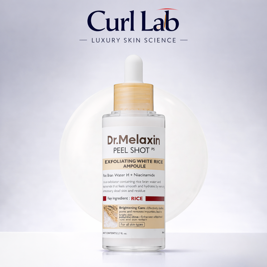 Curl Lab - Peel Shot Glow White Rice Ampoule